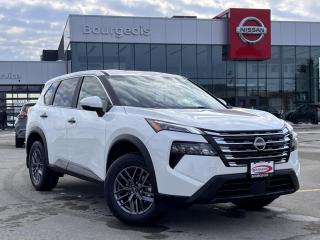 <b>Alloy Wheels,  Heated Seats,  Heated Steering Wheel,  Mobile Hotspot,  Remote Start!</b><br> <br> <br> <br>  Capable of crossing over into every aspect of your life, this 2024 Rogue lets you stay focused on the adventure. <br> <br>Nissan was out for more than designing a good crossover in this 2024 Rogue. They were designing an experience. Whether your adventure takes you on a winding mountain path or finding the secrets within the city limits, this Rogue is up for it all. Spirited and refined with space for all your cargo and the biggest personalities, this Rogue is an easy choice for your next family vehicle.<br> <br> This glacier white SUV  has a cvt transmission and is powered by a  201HP 1.5L 3 Cylinder Engine.<br> <br> Our Rogues trim level is S. Standard features on this Rogue S include heated front heats, a heated leather steering wheel, mobile hotspot internet access, proximity key with remote engine start, dual-zone climate control, and an 8-inch infotainment screen with Apple CarPlay, and Android Auto. Safety features also include lane departure warning, blind spot detection, front and rear collision mitigation, and rear parking sensors. This vehicle has been upgraded with the following features: Alloy Wheels,  Heated Seats,  Heated Steering Wheel,  Mobile Hotspot,  Remote Start,  Lane Departure Warning,  Blind Spot Warning. <br><br> <br>To apply right now for financing use this link : <a href=https://www.bourgeoisnissan.com/finance/ target=_blank>https://www.bourgeoisnissan.com/finance/</a><br><br> <br/><br>Discount on vehicle represents the Cash Purchase discount applicable and is inclusive of all non-stackable and stackable cash purchase discounts from Nissan Canada and Bourgeois Midland Nissan and is offered in lieu of sub-vented lease or finance rates. To get details on current discounts applicable to this and other vehicles in our inventory for Lease and Finance customer, see a member of our team. </br></br>Since Bourgeois Midland Nissan opened its doors, we have been consistently striving to provide the BEST quality new and used vehicles to the Midland area. We have a passion for serving our community, and providing the best automotive services around.Customer service is our number one priority, and this commitment to quality extends to every department. That means that your experience with Bourgeois Midland Nissan will exceed your expectations  whether youre meeting with our sales team to buy a new car or truck, or youre bringing your vehicle in for a repair or checkup.Building lasting relationships is what were all about. We want every customer to feel confident with his or her purchase, and to have a stress-free experience. Our friendly team will happily give you a test drive of any of our vehicles, or answer any questions you have with NO sales pressure.We look forward to welcoming you to our dealership located at 760 Prospect Blvd in Midland, and helping you meet all of your auto needs!<br> Come by and check out our fleet of 30+ used cars and trucks and 90+ new cars and trucks for sale in Midland.  o~o