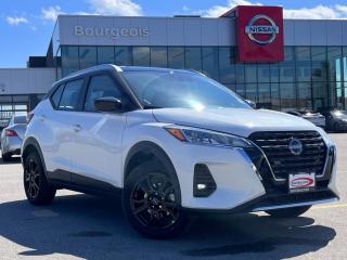 <b>Heated Seats,  Apple CarPlay,  Android Auto,  Heated Steering Wheel,  Remote Start!</b><br> <br> <br> <br>  This 2024 Kicks puts you and your crew at the top of the list. <br> <br>This Kicks did not take any shortcuts, but it is offering you a shortcut to possibility. Make the most of every day with intelligent features that help you express your personal style and feel your playlist with the incredible infotainment system. It really is time you put you first, and this 2024 Kicks is here for it.<br> <br> This black/white SUV  has a cvt transmission and is powered by a  122HP 1.6L 4 Cylinder Engine.<br> <br> Our Kickss trim level is SV. Step up to this SV trim for stylish aluminum wheels, automatic temperature control, the Nissan Intelligent Key with remote start, a heated steering wheel, heated seats, and SiriusXM. This Kicks offers a ton of style and is built to your beat, featuring touchscreen infotainment with Apple CarPlay, Android Auto, Bluetooth, and Siri Eyes Free. The spirited performance is further enhanced with advanced safety features like emergency braking, lane departure warning, high beam assist, blind spot detection, rear parking sensors, and a rearview camera. This vehicle has been upgraded with the following features: Heated Seats,  Apple Carplay,  Android Auto,  Heated Steering Wheel,  Remote Start,  Adaptive Cruise Control,  Blind Spot Detection. <br><br> <br>To apply right now for financing use this link : <a href=https://www.bourgeoisnissan.com/finance/ target=_blank>https://www.bourgeoisnissan.com/finance/</a><br><br> <br/><br>Discount on vehicle represents the Cash Purchase discount applicable and is inclusive of all non-stackable and stackable cash purchase discounts from Nissan Canada and Bourgeois Midland Nissan and is offered in lieu of sub-vented lease or finance rates. To get details on current discounts applicable to this and other vehicles in our inventory for Lease and Finance customer, see a member of our team. </br></br>Since Bourgeois Midland Nissan opened its doors, we have been consistently striving to provide the BEST quality new and used vehicles to the Midland area. We have a passion for serving our community, and providing the best automotive services around.Customer service is our number one priority, and this commitment to quality extends to every department. That means that your experience with Bourgeois Midland Nissan will exceed your expectations  whether youre meeting with our sales team to buy a new car or truck, or youre bringing your vehicle in for a repair or checkup.Building lasting relationships is what were all about. We want every customer to feel confident with his or her purchase, and to have a stress-free experience. Our friendly team will happily give you a test drive of any of our vehicles, or answer any questions you have with NO sales pressure.We look forward to welcoming you to our dealership located at 760 Prospect Blvd in Midland, and helping you meet all of your auto needs!<br> Come by and check out our fleet of 20+ used cars and trucks and 90+ new cars and trucks for sale in Midland.  o~o