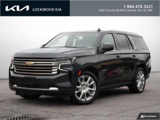 Used 2022 Chevrolet Tahoe HIGH COUNTRY | PANO ROOF | MAX TOW | PWR BOARDS | for sale in Oakville, ON