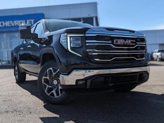 <br> <br> No matter where youâ??re heading or what tasks need tackling, thereâ??s a premium and capable Sierra 1500 thatâ??s perfect for you. <br> <br>This 2024 GMC Sierra 1500 stands out in the midsize pickup truck segment, with bold proportions that create a commanding stance on and off road. Next level comfort and technology is paired with its outstanding performance and capability. Inside, the Sierra 1500 supports you through rough terrain with expertly designed seats and robust suspension. This amazing 2024 Sierra 1500 is ready for whatever.<br> <br> This onyx black Crew Cab 4X4 pickup has an automatic transmission and is powered by a 420HP 6.2L 8 Cylinder Engine.<br> <br> Our Sierra 1500s trim level is SLT. This luxurious GMC Sierra 1500 SLT comes very well equipped with perforated leather seats, unique aluminum wheels, chrome exterior accents and a massive 13.4 inch touchscreen display with wireless Apple CarPlay and Android Auto, wireless streaming audio, SiriusXM, plus a 4G LTE hotspot. Additionally, this amazing pickup truck also features IntelliBeam LED headlights, remote engine start, forward collision warning and lane keep assist, a trailer-tow package with hitch guidance, LED cargo area lighting, teen driver technology, a HD rear vision camera plus so much more! This vehicle has been upgraded with the following features: Leather Seats, Aluminum Wheels, Remote Start, Apple Carplay, Android Auto, Streaming Audio, Teen Driver, Locking Tailgate, Forward Collision Warning, Lane Keep Assist, Led Lights, Siriusxm, 4g Lte, Tow Package. <br><br> <br/><br>Contact our Sales Department today by: <br><br>Phone: 1 (306) 882-2691 <br><br>Text: 1-306-800-5376 <br><br>- Want to trade your vehicle? Make the drive and well have it professionally appraised, for FREE! <br><br>- Financing available! Onsite credit specialists on hand to serve you! <br><br>- Apply online for financing! <br><br>- Professional, courteous, and friendly staff are ready to help you get into your dream ride! <br><br>- Call today to book your test drive! <br><br>- HUGE selection of new GMC, Buick and Chevy Vehicles! <br><br>- Fully equipped service shop with GM certified technicians <br><br>- Full Service Quick Lube Bay! Drive up. Drive in. Drive out! <br><br>- Best Oil Change in Saskatchewan! <br><br>- Oil changes for all makes and models including GMC, Buick, Chevrolet, Ford, Dodge, Ram, Kia, Toyota, Hyundai, Honda, Chrysler, Jeep, Audi, BMW, and more! <br><br>- Rosetowns ONLY Quick Lube Oil Change! <br><br>- 24/7 Touchless car wash <br><br>- Fully stocked parts department featuring a large line of in-stock winter tires! <br> <br><br><br>Rosetown Mainline Motor Products, also known as Mainline Motors is the ORIGINAL King Of Trucks, featuring Chevy Silverado, GMC Sierra, Buick Enclave, Chevy Traverse, Chevy Equinox, Chevy Cruze, GMC Acadia, GMC Terrain, and pre-owned Chevy, GMC, Buick, Ford, Dodge, Ram, and more, proudly serving Saskatchewan. As part of the Mainline Automotive Group of Dealerships in Western Canada, we are also committed to servicing customers anywhere in Western Canada! We have a huge selection of cars, trucks, and crossover SUVs, so if youre looking for your next new GMC, Buick, Chevrolet or any brand on a used vehicle, dont hesitate to contact us online, give us a call at 1 (306) 882-2691 or swing by our dealership at 506 Hyw 7 W in Rosetown, Saskatchewan. We look forward to getting you rolling in your next new or used vehicle! <br> <br><br><br>* Vehicles may not be exactly as shown. Contact dealer for specific model photos. Pricing and availability subject to change. All pricing is cash price including fees. Taxes to be paid by the purchaser. While great effort is made to ensure the accuracy of the information on this site, errors do occur so please verify information with a customer service rep. This is easily done by calling us at 1 (306) 882-2691 or by visiting us at the dealership. <br><br> Come by and check out our fleet of 50+ used cars and trucks and 140+ new cars and trucks for sale in Rosetown. o~o
