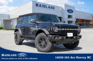 New 2023 Ford Bronco Wildtrak 354A | V6, AUTO, LEATHER / VINYL SEATS, TUBE STEP for sale in Surrey, BC