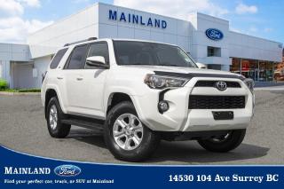 <p><strong><span style=font-family:Arial; font-size:18px;>Quench your thirst for power and style, with our latest automotive marvel thats set to redefine the roads! This is not just a statement, but a promise we deliver with the 2019 Toyota 4Runner SR5. 

At Mainland Ford, we present this impressive SUV, a beautiful blend of power, style, and technology..</span></strong></p> <p><strong><span style=font-family:Arial; font-size:18px;>Its impressive 4.0L 6-cylinder engine, combined with a 5-speed automatic transmission, offers an unmatched driving experience..</span></strong> <br> With a mileage of 88,422 km, this well-maintained vehicle has been gently used and is now ready to embark on new adventures with you.. Cloaked in an elegant white exterior, our 4Runner is sure to turn heads on every corner.</p> <p><strong><span style=font-family:Arial; font-size:18px;>The interior, a sleek and sophisticated black, is designed for absolute comfort and convenience..</span></strong> <br> A powerful spoiler adds to the allure, while the Traction Control ensures a smooth ride no matter the terrain.. Navigate with ease with our advanced Navigation System, and enjoy the harmony of technology and design with a plethora of other features.</p> <p><strong><span style=font-family:Arial; font-size:18px;>The 2019 Toyota 4Runner SR5 offers more than just a ride; its a lifestyle..</span></strong> <br> The only impossible journey is the one you never begin, said Tony Robbins.. So, why not start that journey with a vehicle that is built to conquer every road?

We understand that buying a vehicle is a deeply personal decision.</p> <p><strong><span style=font-family:Arial; font-size:18px;>Thats why at Mainland Ford, we speak your language! Our dedicated team of experts is ready to assist you throughout your car buying journey, ensuring you make the perfect decision..</span></strong> <br> Discover the perfect blend of power and style, of comfort and convenience, in the 2019 Toyota 4Runner SR5. Stand out from the crowd, create your own path, and redefine the roads with a vehicle that truly understands you.. Visit Mainland Ford today and experience the power of the 2019 Toyota 4Runner SR5 for yourself</p><hr />
<p><br />
<br />
To apply right now for financing use this link:<br />
<a href=https://www.mainlandford.com/credit-application/>https://www.mainlandford.com/credit-application</a><br />
<br />
Looking for a new set of wheels? At Mainland Ford, all of our pre-owned vehicles are Mainland Ford Certified. Every pre-owned vehicle goes through a rigorous 96-point comprehensive safety inspection, mechanical reconditioning, up-to-date service including oil change and professional detailing. If that isnt enough, we also include a complimentary Carfax report, minimum 3-month / 2,500 km Powertrain Warranty and a 30-day no-hassle exchange privilege. Now that is peace of mind. Buy with confidence here at Mainland Ford!<br />
<br />
Book your test drive today! Mainland Ford prides itself on offering the best customer service. We also service all makes and models in our World Class service center. Come down to Mainland Ford, proud member of the Trotman Auto Group, located at 14530 104 Ave in Surrey for a test drive, and discover the difference!<br />
<br />
*** All pre-owned vehicle sales are subject to a $599 documentation fee, $149 Fuel Surcharge, $599 Safety and Convenience Fee and $500 Finance Placement Fee (if applicable) plus applicable taxes. ***<br />
<br />
VSA Dealer# 40139</p>

<p>*All prices plus applicable taxes, applicable environmental recovery charges, documentation of $599 and full tank of fuel surcharge of $76 if a full tank is chosen. <br />Other protection items available that are not included in the above price:<br />Tire & Rim Protection and Key fob insurance starting from $599<br />Service contracts (extended warranties) for coverage up to 7 years and 200,000 kms starting from $599<br />Custom vehicle accessory packages, mudflaps and deflectors, tire and rim packages, lift kits, exhaust kits and tonneau covers, canopies and much more that can be added to your payment at time of purchase<br />Undercoating, rust modules, and full protection packages starting from $199<br />Financing Fee of $500 when applicable<br />Flexible life, disability and critical illness insurances to protect portions of or the entire length of vehicle loan</p>