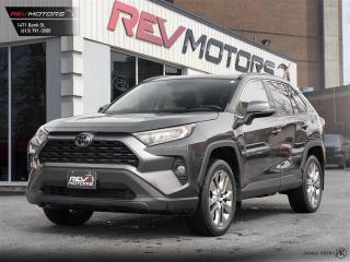 2020 Toyota RAV4 XLE AWD | Heated Seats and Steering | Sunroof | Rearview Camera<br/>  <br/> Grey Exterior | Black Leather Interior | Alloy Wheels | Keyless Entry | Blind Spot Assist | Drivers Power Seat | Power Trunk | Voice Control | Bluetooth Connection | Cruise Control | Lane Keep Assist | Traction Control | Front Heated Seats | Heated Steering Wheel | Sunroof | Drive Mode Select | Rearview Camera | Push Button Start | Rear Cross Traffic Alert | Pre-Collision Avoidance and much more. <br/> <br/>  <br/> This vehicle has travelled 42,125 kms. <br/> <br/>  <br/> *** NO additional fees except for taxes and licensing! *** <br/> <br/>  <br/> *** 100-point inspection on all our vehicles & always detailed inside and out *** <br/> <br/>  <br/> RevMotors is at your service to ensure you find the right car for YOU. Even if we do not have it in our inventory, we are more than happy to find you the vehicle that you are looking for. Give us a call at 613-791-3000 or visit us online at www.revmotors.ca <br/> <br/>  <br/> a nous donnera du plaisir de vous servir en Franais aussi! <br/> <br/>  <br/> CERTIFICATION * All our vehicles are sold Certified and E-Tested for the province of Ontario (Quebec Safety Available, additional charges may apply) <br/> FINANCING AVAILABLE * RevMotors offers competitive finance rates through many of the major banks. Should you feel like youve had credit issues in the past, we have various financing solutions to get you on the road.  We accept No Credit - New Credit - Bad Credit - Bankruptcy - Students and more!! <br/> EXTENDED WARRANTY * For your peace of mind, if one of our used vehicles is no longer covered under the manufacturers warranty, RevMotors will provide you with a 6 month / 6000KMS Limited Powertrain Warranty. You always have the options to upgrade to more comprehensive coverage as well. Well be more than happy to review the options and chose the coverage thats right for you! <br/> TRADES * Do you have a Trade-in? We offer competitive trade in offers for your current vehicle! <br/> SHIPPING * We can ship anywhere across Canada. Give us a call for a quote and we will be happy to help! <br/> <br/>  <br/> Buy with confidence knowing that we always have your best interests in mind! <br/>