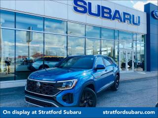 <div>2.0L TSI I-4 DOHC 16-Valve Turbocharged Engine | Kingfisher Blue Metallic | Black | AWD | 4 door | Sport Utility</div><div> </div><ul><li>Wireless App-Connect (w/Apple CarPlay, Android Auto & MirrorLink) smart device wireless mirroring</li><li>Travel Assist (semi-automated driving assistance) hands-on cruise control</li><li>Front Assist (Forward Collision Warning and Autonomous Emergency Braking)</li><li>Pedestrian Monitoring</li><li>Emergency Assist unresponsive driver assist</li><li>Capability for in-vehicle 4G LTE enabled Wi-Fi (cellular data plan required; includes limited trial) mobile hotspot internet access</li><li>Rear mounted camera</li><li>Lane Assist (Lane Keeping System)</li><li>Blind Spot Alert</li><li>Rear Traffic Alert collision mitigation</li><li>Predictive Adaptive Cruise Control</li><li>Head-up display</li></ul><div> </div><div>At Stratford Subaru, each vehicle undergoes a comprehensive multi-point inspection. Our licensed master technicians diligently assess every aspect to uphold peak conditions, ensuring an outstanding customer experience. With meticulous attention to detail, we strive to deliver excellence in every vehicle we service, providing you with peace of mind and confidence on the road. Whether it's routine maintenance or a major repair, you can trust our team to deliver unparalleled quality and reliability.</div><div> </div><div>Experience the difference at Stratford Subaru, where our commitment to excellence drives every aspect of your automotive journey.</div><div> </div><div>At Stratford Subaru, our skilled sales team is enthusiastic about sharing their expertise with you. We're here to answer any questions you may have and make arrangements for a test drive that suits your schedule. Let us assist you in finding the perfect vehicle to match your needs and preferences.</div><div> </div><div>Don't hesitate to reach out to us via this listing or by phone. We're ready and willing to help make your car-buying experience enjoyable and hassle-free!</div><div> </div><div>This vehicle is currently showcased at our location in Stratford. </div><div> </div><div>Our operating hours are as follows: Monday to Wednesday: 9:00 am-6:00 pm, Thursday to Friday: 9:00 am-5:00 pm, Saturday: 9:00 am-4:00 pm, Sunday: Closed.</div><div> </div><div>We're looking forward to serving you soon!</div><div> </div><div>Additional HST and licensing fees apply.</div><div> </div><div>Please contact us for further details.</div><div>    </div><div>UpAuto, born from a vision to redefine automotive retailing, signifies a departure from the conventional dealership archetype. It's a purpose-built enterprise meticulously crafted to drive growth and enhance performance across all its dealership entities, with a steadfast commitment to benefiting all involved parties.</div><div>The name "UpAuto" isn't just a title; it's a philosophy—an embodiment of the company's unwavering dedication to upward mobility in every operational facet within its dealership network. With an ethos rooted in maximizing performance and delivering unparalleled quality results, UpAuto inaugurates a new era in automotive retail, where innovation and excellence seamlessly merge to shape the future of the industry.</div><div> </div><div>   </div><div> </div>