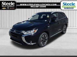 Value Market Pricing, Four wheel independent suspension, Heated door mirrors, Heated Front Bucket Seats, Power windows, Remote keyless entry.New Price! Odometer is 27585 kilometers below market average! Gba 2018 Mitsubishi Outlander PHEV SE 4WD 1-Speed Automatic 2.0L DOHC Come visit Annapolis Valleys GM Giant! We do not inflate our prices! We utilize state of the art live software technology to help determine the best price for our used inventory. That technology provides our customers with Fair Market Value Pricing!. Come see us and ask us about the Market Pricing Report on any of our used vehicles.Certified. Certification Program Details: 85 Point Inspection Fresh Oil Change 2 Years MVI Full Tank Of Gas Full Vehicle DetailSteele Valley Chevrolet Buick GMC offers a wide range of new and used cars to Kentville drivers. Our vehicles undergo a 117-point check before being put out for sale, and they also come with a warranty and an auto-check certified history. We also provide concise financing options to you. If local dealerships in your vicinity do not have the models and prices you are looking for, look no further and head straight to Steele Valley Chevrolet Buick GMC. We will make sure that we satisfy your expectations and let you leave with a happy face.