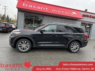 Used 2022 Ford Explorer Limited, PanoRoof, Captain Chairs, Nav, 360° Cam! for sale in Surrey, BC