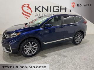Used 2020 Honda CR-V Touring l Heated Leather l Sunroof l Back up Cam for sale in Moose Jaw, SK