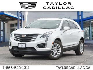 <b>Android Auto,  Apple CarPlay,  Heated Seats,  Power Tailgate,  Premium Audio!</b><br> <br>  Compare at $25998 - Our Price is just $24998! <br> <br>   This 2018 Cadillac XT5 combines a large interior with a pleasing ride, plentiful outward visibility, and a striking design. This  2018 Cadillac XT5 is fresh on our lot in Kingston. <br> <br>This Cadillac XT5 crossover was crafted to help you outsmart whatever task you have at hand. Its generously sized interior is filled with advanced features to help keep you safe and connected, while the chiseled exterior lines make a striking statement. A thoroughly progressive vehicle both inside and out, this XT5 was designed to accommodate all of your needs, while expressing your distinctive sense of class and style. This  SUV has 106,000 kms. Its  crystal white tricoat in colour  . It has an automatic transmission and is powered by a  smooth engine.  It may have some remaining factory warranty, please check with dealer for details. <br> <br> Our XT5s trim level is Base FWD. Description: This XT5 is equipped with loads of excellent features. These features include Android Auto, Apple CarPlay, dual zone climate control designed to keep the cabin at the perfect temperature, an 8 speaker Bose audio system, a power rear lift gate, rear view camera, parking sensors, heated front seats, adaptive remote start plus keyless entry, wireless charging, Bluetooth for your smartphone, and Onstar with 4G LTE capability. This vehicle has been upgraded with the following features: Android Auto,  Apple Carplay,  Heated Seats,  Power Tailgate,  Premium Audio,  4g Wi-fi,  Wireless Charging. <br> <br>To apply right now for financing use this link : <a href=https://www.taylorcadillac.ca/finance/apply-for-financing/ target=_blank>https://www.taylorcadillac.ca/finance/apply-for-financing/</a><br><br> <br/><br> Buy this vehicle now for the lowest bi-weekly payment of <b>$191.18</b> with $0 down for 84 months @ 9.99% APR O.A.C. ( Plus applicable taxes -  Plus applicable fees   / Total Obligation of $34795  ).  See dealer for details. <br> <br>Call 613-549-1311 and book a test-drive today! o~o