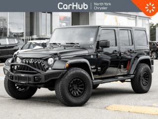 Used 2017 Jeep Wrangler Unlimited Sahara 6.5'' Navi Leather & Sound Grp R-Start for sale in Thornhill, ON