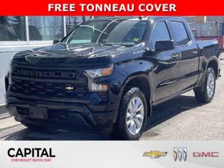 Used 2023 Chevrolet Silverado 1500 Custom + DRIVER SAFETY PACKAGE + 2.7L TURBO + MULTI FLEX TAILGATE for sale in Calgary, AB