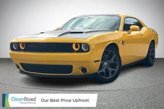 Finance for only $219.99 bi-weekly on a 7 year term!!!   Introducing the exhilarating 2018 Dodge Challenger SXT – the epitome of American muscle and performance! With its iconic design and powerful features, the Challenger SXT stands out as a symbol of raw power and style on the road. Under the hood, a potent engine roars to life, delivering thrilling acceleration and responsive handling for an unforgettable driving experience. Step inside the spacious and comfortable cabin, where modern amenities and advanced technology await. The Challenger SXT comes loaded with features such as a touchscreen infotainment system, Bluetooth connectivity, and premium audio system, ensuring every journey is both thrilling and entertaining. Plus, with Dodges commitment to safety, you can drive with confidence knowing that the Challenger SXT is equipped with a suite of advanced safety features to keep you and your passengers protected. Dont miss out on the opportunity to own the 2018 Dodge Challenger SXT – where power meets performance for an exhilarating ride every time. Seize the keys to excitement today! At OpenRoad Toyota Abbotsford, we take the stress out of buying a used car by providing you with our TruePrice from the start! You will have peace of mind knowing you got our best price up-front, without having to spend time negotiating down to the last dollar.   All our pre-owned vehicles must pass an extremely thorough 153-point safety inspection, in order to be sold as OpenRoad Certified. All vehicles will have a Carfax verified history report, as well as a safety inspection report and breakdown of all work performed. We pride ourselves in our transparency, and wish to provide you with all the info you need to be confident in your vehicle purchase!   Give us a call at 604-857-2657, visit our showroom at 30210 Automall Dr in Abbotsford, BC!   Prices subject to $499 Documentation Fee, $499 Lease/Finance Fee, and applicable taxes. Dealer #40643