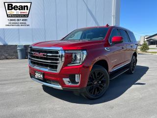 New 2024 GMC Yukon SLT 5.3L V8 WITH REMOTE START/ENTRY, HEATED SEATS, HEATED STEERING WHEEL, VENTILATED SEATS, HD SURROUND VISION, REAR SEAT MEDIA SYSTEM for sale in Carleton Place, ON