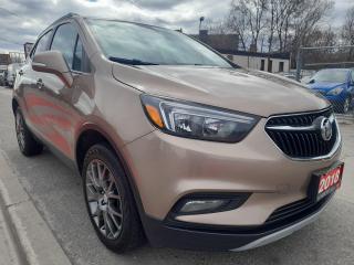 Used 2018 Buick Encore Sport Touring-AWD- BK CAM-LEATHER-BLUETOOTH-AUX-AL for sale in Scarborough, ON