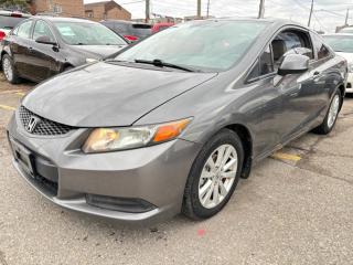 Used 2012 Honda Civic LOW KM!!! 2dr Auto EX-L | GPS Navigation | Leather | Heated Seats for sale in Mississauga, ON