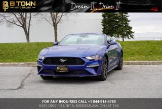 <meta charset=utf-8 />
<span>2023 FORD MUSTANG ECOBOOST PREMIUM CONVERTIBLE</span>

<span>This Mustang comes with Heated Seats, Leather Seats, Cooling Seats, Apple Carplay, Bluetooth, Ambient Lights. It has </span><strong>2.3-liter v4 engine</strong><span> which produces 310 hp and 320 lb-ft of torque. It comes with 10- speed automatic gearbox. It takes just <strong>5.1 seconds</strong> to reach 60 mph. </span>

HST and licensing will be extra

* $999 Financing fee conditions may apply*



Financing Available at as low as 7.69% O.A.C



We approve everyone-good bad credit, newcomers, students.



Previously declined by bank ? No problem !!



Let the experienced professionals handle your credit application.

<meta charset=utf-8 />
Apply for pre-approval today !!



At B TOWN AUTO SALES we are not only Concerned about selling great used Vehicles at the most competitive prices at our new location 6435 DIXIE RD unit 5, MISSISSAUGA, ON L5T 1X4. We also believe in the importance of establishing a lifelong relationship with our clients which starts from the moment you walk-in to the dealership. We,re here for you every step of the way and aims to provide the most prominent, friendly and timely service with each experience you have with us. You can think of us as being like ‘YOUR FAMILY IN THE BUSINESS’ where you can always count on us to provide you with the best automotive care.
