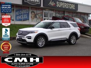 Used 2020 Ford Explorer Limited  360-CAM ADAP-CC PANO-ROOF for sale in St. Catharines, ON