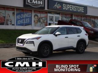 Used 2021 Nissan Rogue S  - CAM LANE-DEP BLIND-SPOT HTD-SW for sale in St. Catharines, ON