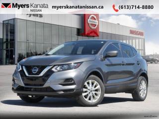 <b>Heated Seats,  NissanConnect,  Apple CarPlay,  Android Auto,  Siri Eyes Free!</b><br> <br>  Compare at $22891 - KANATA NISSAN PRICE is just $21595! <br> <br>   This versatile Nissan Qashqai is a small crossover thats big on style. This  2021 Nissan Qashqai is for sale today in Kanata. This  SUV has 81,974 kms. Its  silver in colour  . It has an automatic transmission and is powered by a  141HP 2.0L 4 Cylinder Engine. <br> <br> Our Qashqais trim level is S. This Qashqai S comes well equipped with features like quick comfort heated front seats, NissanConnect featuring Apple CarPlay and Android Auto, a rearview monitor and Siri eyes free. It also includes a 7 inch colour touch-screen display, air conditioning, power windows, power locks and keyless remote entry. <br> This vehicle has been upgraded with the following features: Heated Seats,  Nissanconnect,  Apple Carplay,  Android Auto,  Siri Eyes Free,  Touchscreen. <br> <br/><br> Payments from <b>$347.33</b> monthly with $0 down for 84 months @ 8.99% APR O.A.C. ( Plus applicable taxes -  and licensing    ).  See dealer for details. <br> <br>*LIFETIME ENGINE TRANSMISSION WARRANTY NOT AVAILABLE ON VEHICLES WITH KMS EXCEEDING 140,000KM, VEHICLES 8 YEARS & OLDER, OR HIGHLINE BRAND VEHICLE(eg. BMW, INFINITI. CADILLAC, LEXUS...)<br> Come by and check out our fleet of 50+ used cars and trucks and 90+ new cars and trucks for sale in Kanata.  o~o
