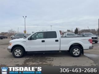 <b>Air Conditioning,  Aluminum Wheels,  Air Conditioning,  Power Windows,  Cruise Control!</b><br> <br> Check out the large selection of pre-owned vehicles at Tisdales today!<br> <br>   A best-seller and a hard worker, the Ford F-150 is everything you could want in a pickup truck. This  2012 Ford F-150 is fresh on our lot in Kindersley. <br> <br>Whether its the rugged style, the proven capability, or the unstoppable toughness that attracts you to the F-150, this Ford is the ultimate pickup truck. Its been the best-selling vehicle in Canada for decades for good reasons. It does everything you could ever want a full-size pickup to do effortlessly and it looks good doing it. The F-150 is truly built Ford Tough. This  Crew Cab 4X4 pickup  has 145,270 kms. Its  oxford white in colour  . It has an automatic transmission and is powered by a  365HP 3.5L V6 Cylinder Engine.   This vehicle has been upgraded with the following features: Air Conditioning,  Aluminum Wheels,  Air Conditioning,  Power Windows,  Cruise Control. <br> To view the original window sticker for this vehicle view this <a href=http://www.windowsticker.forddirect.com/windowsticker.pdf?vin=1FTFW1ET5CFB76903 target=_blank>http://www.windowsticker.forddirect.com/windowsticker.pdf?vin=1FTFW1ET5CFB76903</a>. <br/><br> <br>To apply right now for financing use this link : <a href=http://www.tisdales.com/shopping-tools/apply-for-credit.html target=_blank>http://www.tisdales.com/shopping-tools/apply-for-credit.html</a><br><br> <br/><br>Tisdales is not your standard dealership. Sales consultants are available to discuss what vehicle would best suit the customer and their lifestyle, and if a certain vehicle isnt readily available on the lot, one will be brought in.<br> Come by and check out our fleet of 20+ used cars and trucks and 80+ new cars and trucks for sale in Kindersley.  o~o
