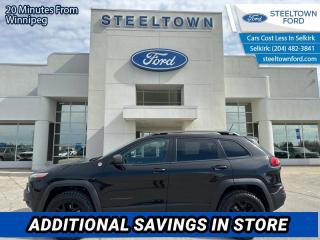 Used 2015 Jeep Cherokee Trailhawk  - Bluetooth for sale in Selkirk, MB