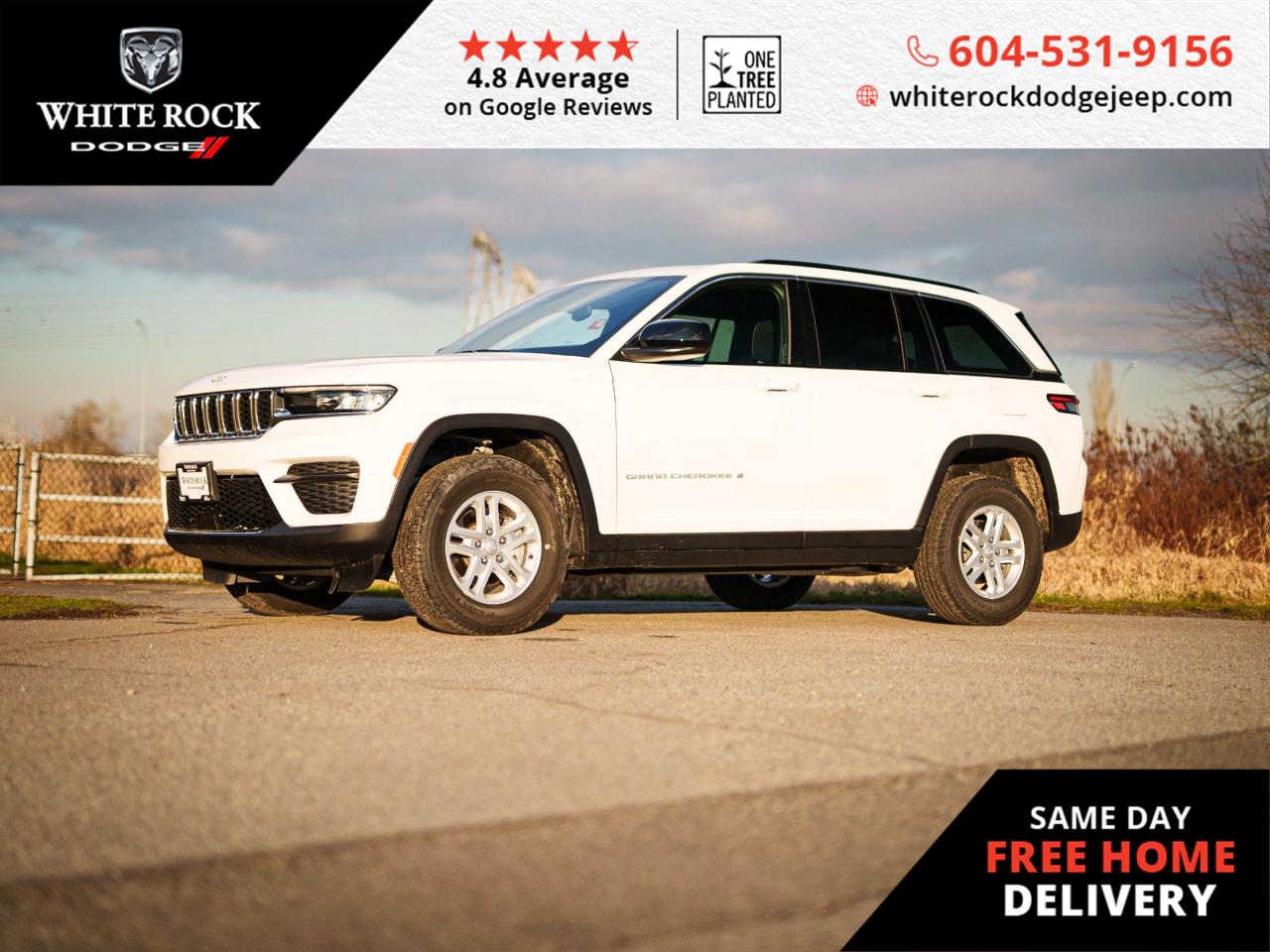 Used 2024 Jeep Grand Cherokee Laredo for sale in Surrey, BC