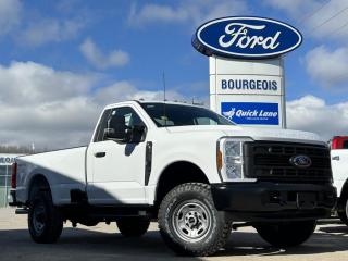 <b>Off-Road Package, Running Boards, Snow Plow Package, Spray-in Bedliner!</b><br> <br> <br> <br>  Brutish power and payload capacity are key traits of this Ford F-250, while aluminum construction brings it into the 21st century. <br> <br>The most capable truck for work or play, this heavy-duty Ford F-250 never stops moving forward and gives you the power you need, the features you want, and the style you crave! With high-strength, military-grade aluminum construction, this F-250 Super Duty cuts the weight without sacrificing toughness. The interior design is first class, with simple to read text, easy to push buttons and plenty of outward visibility. This truck is strong, extremely comfortable and ready for anything.<br> <br> This  oxford white Regular Cab 4X4 pickup   has a 10 speed automatic transmission and is powered by a  430HP 7.3L 8 Cylinder Engine.<br> <br> Our F-250 Super Dutys trim level is XL. This F-250 Super Duty in the XL trim is ready for whatever you throw at it, with beefy suspension thanks to heavy-duty dampers and robust axles, class V towing equipment with a hitch, trailer wiring harness, a brake controller and trailer sway control, manual extendable trailer-style side mirrors, box-side steps, and cargo box illumination. Additional features include an 8-inch infotainment screen powered by SYNC 4 with Apple CarPlay and Android Auto, FordPass Connect 5G mobile hotspot internet access, air conditioning, cruise control, remote keyless entry, smart device remote engine start, and a rearview camera. This vehicle has been upgraded with the following features: Off-road Package, Running Boards, Snow Plow Package, Spray-in Bedliner. <br><br> View the original window sticker for this vehicle with this url <b><a href=http://www.windowsticker.forddirect.com/windowsticker.pdf?vin=1FTBF2BN1RED36039 target=_blank>http://www.windowsticker.forddirect.com/windowsticker.pdf?vin=1FTBF2BN1RED36039</a></b>.<br> <br>To apply right now for financing use this link : <a href=https://www.bourgeoismotors.com/credit-application/ target=_blank>https://www.bourgeoismotors.com/credit-application/</a><br><br> <br/> 5.99% financing for 84 months.  Incentives expire 2024-05-31.  See dealer for details. <br> <br>Discount on vehicle represents the Cash Purchase discount applicable and is inclusive of all non-stackable and stackable cash purchase discounts from Ford of Canada and Bourgeois Motors Ford and is offered in lieu of sub-vented lease or finance rates. To get details on current discounts applicable to this and other vehicles in our inventory for Lease and Finance customer, see a member of our team. </br></br>Discover a pressure-free buying experience at Bourgeois Motors Ford in Midland, Ontario, where integrity and family values drive our 78-year legacy. As a trusted, family-owned and operated dealership, we prioritize your comfort and satisfaction above all else. Our no pressure showroom is lead by a team who is passionate about understanding your needs and preferences. Located on the shores of Georgian Bay, our dealership offers more than just vehiclesits an experience rooted in community, trust and transparency. Trust us to provide personalized service, a diverse range of quality new Ford vehicles, and a seamless journey to finding your perfect car. Join our family at Bourgeois Motors Ford and let us redefine the way you shop for your next vehicle.<br> Come by and check out our fleet of 70+ used cars and trucks and 190+ new cars and trucks for sale in Midland.  o~o