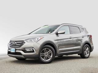 2.4 LUXURY | NAVIGATION | LEATHER | PANORAMIC SUNROOF | POWER SEATS | HEATED STEERING | HEATED SEATS | DRIVE MODE SELECTION | BLIND SPOT DETECTION |<br /><br />Recent Arrival! 2018 Hyundai Santa Fe Sport 2.4 Luxury Mineral Gray 2.4L I4 DGI DOHC 6-Speed Automatic with Shiftronic AWD<br /><br />Introducing the 2018 Hyundai Santa Fe Sport Luxury â€“ now available at Murray Hyundai. Elevate your driving experience with this premium SUV, offering both style and substance. With its sleek design and luxurious features, the Santa Fe Sport Luxury delivers comfort and sophistication on every journey. Equipped with advanced technology and safety features, including a touchscreen infotainment system and Hyundai SmartSenseâ„¢, you can drive with confidence and convenience. Don't miss out on this opportunity to experience luxury on the road. Visit Murray Hyundai today and test drive the 2018 Hyundai Santa Fe Sport Luxury.<br /><br />Why Buy From us?<br />*7x Hyundai President's Award of Merit Winner<br />*3x Consumer Choice Award for Business Excellence<br />*AutoTrader Dealer of the Year<br /><br />M-Promise Certified Preowned ($995 value):<br />- 30-day/2,000 Km Exchange Program<br />- 3-day/300 Km Money Back Guarantee<br />- Comprehensive 144 Point Mechanical Inspection<br />- Full Synthetic Oil Change<br />- BC Verified CarFax<br />- Minimum 6 Month Power Train Warranty<br /><br />Our vehicles are priced under market value to give our customers a hassle free experience. We factor in mechanical condition, kilometres, physical condition, and how quickly a particular car is selling in our market place to make sure our customers get a great deal up front and an outstanding car buying experience overall.<br /><br /><br /><br />Odometer is 38103 kilometers below market average!<br /><br /><br />CALL NOW!! This vehicle will not make it to the weekend!!