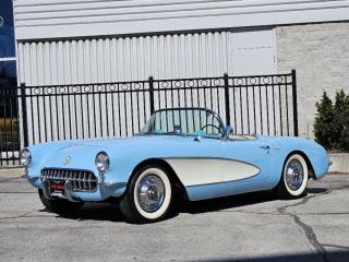 <p>Step into the glamour of the 1950s with the timeless elegance of the 1956 Chevrolet Corvette! This iconic piece of American automotive history is not just a car; its a symbol of style, performance, and sophistication.</p><p>1956 Chevrolet Corvette - Unleash the Legend!</p><p>Iconic Design: The sleek and sculpted body of the 1956 Corvette is a testament to classic automotive design. With its iconic dual headlights, sweeping curves, and distinctive grille, this beauty turns heads wherever it goes.</p><p>Underneath its stylish exterior lies a powerful hearta V8 engine that delivers exhilarating performance on the open road. Whether youre cruising down the highway or tearing up the track, the 1956 Corvette offers a driving experience like no other</p><p>Step inside, and youll be greeted by a luxurious interior that exudes elegance and comfort. From the premium upholstery to the stylish dashboard, every detail is crafted to perfection, making every drive a pleasure.</p><p>As one of the most sought-after classic cars of all time, the 1956 Chevrolet Corvette is not just a car; its a piece of automotive history. Whether youre a collector, an enthusiast, or someone who appreciates fine craftsmanship, owning a 1956 Corvette is a dream come true.</p><p>Finished in Cascade Green on Creme leather. Vehicle was restored many years ago. Paint and under body in good shape. Not a numbers matching car. Equipped with a 289 v8 engine and 3 speed manual transmission.</p><p>THIS IS A TURN KEY CAR! DRIVES PERFECT! GREAT FOR CRUISING! MUST BE SEEN!</p><p>Due to the model year of this vehicle it is being sold AS IS. As is vehicles are drive able but must be certified in order to license the vehicle on the road. All vehicles sold as is as per OMVIC must state that the vehicle is being sold as is, unfit, not e-tested and is not represented as being in road worthy condition, mechanically sound or maintained at any guaranteed level of quality. The vehicle may not be fit for use as a means of transportation and may require substantial repairs at the purchasers expense. It may not be possible to register the vehicle to be driven in its current condition. WE WELCOME YOUR MECHANICS APPROVAL PRIOR TO PURCHASE ON ALL OUR VEHICLES! CAMARO, TRANS AM, CORVETTE, MUSTANG, CHALLENGER, CHARGER, VIPER AVAILABLE.</p><p>COLISEUM AUTO SALES PROUDLY SERVING THE CUSTOMERS FOR OVER 23 YEARS! NOW WITH 2 LOCATIONS TO SERVE YOU BETTER. COME IN FOR A TEST DRIVE TODAY! FOR ALL FAMILY LUXURY VEHICLES..SUVS..AND SEDANS PLEASE VISIT....</p><p>COLISEUM AUTO SALES ON WESTON<br>301 WESTON ROAD<br>TORONTO, ON M6N 3P1<br>4 1 6 - 7 6 6 - 2 2 7 7</p>