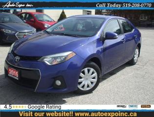 2015 Toyota Corolla S,Auto,A/C,Backup Camera,Bluetooth,Certified,Fogs - Photo #1