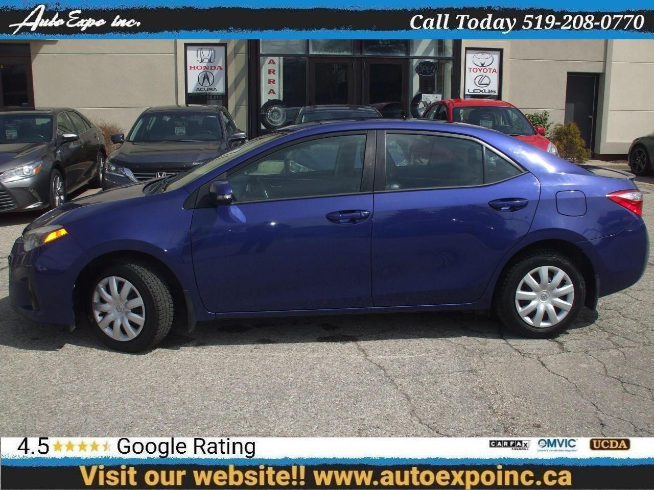 2015 Toyota Corolla S,Auto,A/C,Backup Camera,Bluetooth,Certified,Fogs - Photo #2