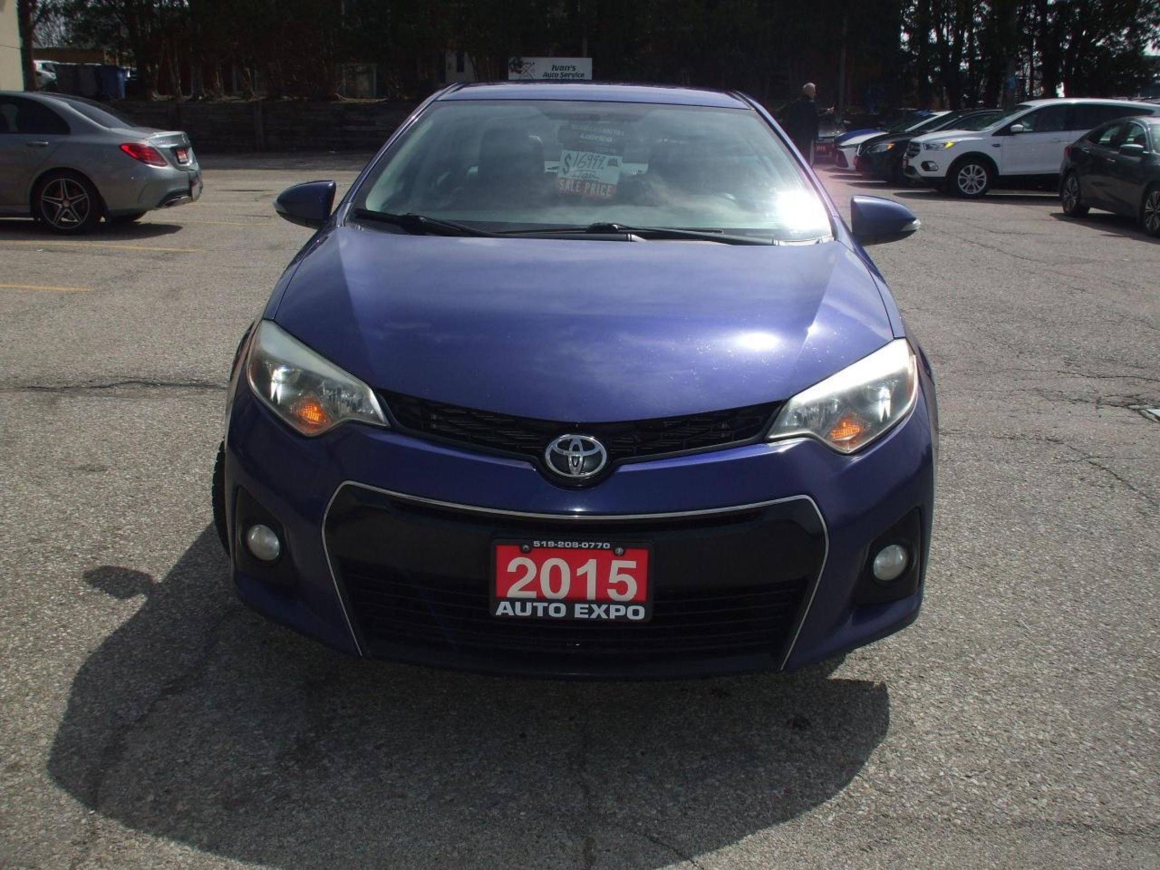 2015 Toyota Corolla S,Auto,A/C,Backup Camera,Bluetooth,Certified,Fogs