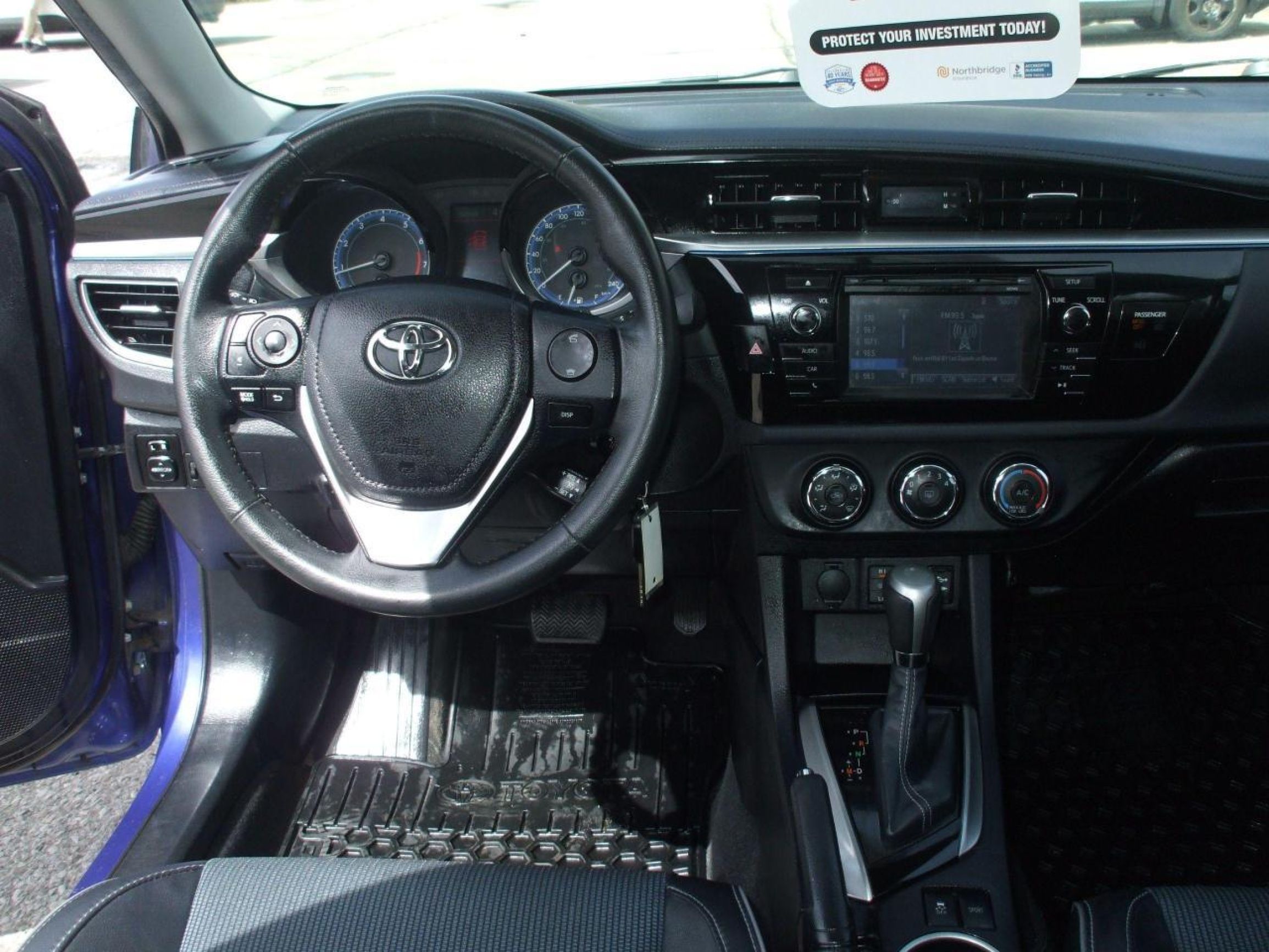 2015 Toyota Corolla S,Auto,A/C,Backup Camera,Bluetooth,Certified,Fogs