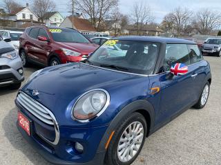 Used 2015 MINI Cooper Panoramic Sunroof, Leather, Heated Seats, for sale in St Catharines, ON