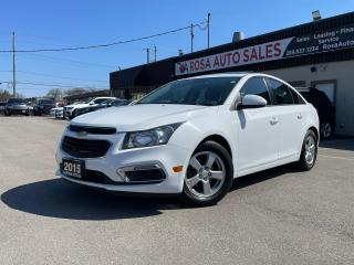 Used 2015 Chevrolet Cruze 4dr Sdn 2LT LEATHER SUNROOF NO ACCIDENT CAMERA for sale in Oakville, ON
