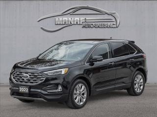 Used 2022 Ford Edge Titanium AWD Apple Car Play&Android Auto Navi for sale in Concord, ON