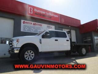 Used 2022 Ford F-350 XLT  Crew Cab Flat Deck Sale Priced! for sale in Swift Current, SK