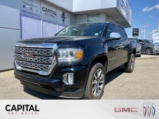 Used 2022 GMC Canyon Crew Cab 4WD Denali * 3.6L V6 * HD TRAILERING * NAVIGATION for sale in Edmonton, AB