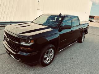 Used 2018 Chevrolet Silverado 1500 Crew Cab Custom Package for sale in Mississauga, ON