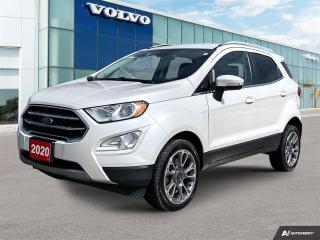 Used 2020 Ford EcoSport Titanium New Brakes | Clean CARFAX for sale in Winnipeg, MB