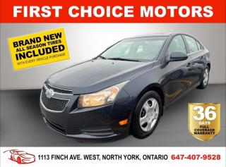 Used 2014 Chevrolet Cruze LT ~AUTOMATIC, FULLY CERTIFIED WITH WARRANTY!!!~ for sale in North York, ON