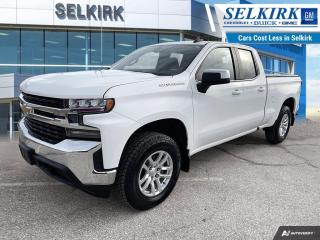 <b>Aluminum Wheels,  Apple CarPlay,  Android Auto,  Touch Screen,  EZ-Lift Tailgate!</b><br> <br>    Offering unprecedented power, efficiency and technology, this Chevy Silverado 1500 is designed to get the job done right. This  2019 Chevrolet Silverado 1500 is for sale today in Selkirk. <br> <br>The redesigned 2019 Silverado 1500 is functional and ergonomic, suited for the work-site and or family life. Bold styling throughout gives it amazing curb appeal and a dominating stance on the road, while the its smartly designed interior keeps every passenger in superb comfort and connectivity on any trip. With brawn, brains and reliability, this pickup was built by truck people, for truck people, and comes from the family of the most dependable, longest-lasting full-size pickups on the road. This  Double Cab 4X4 pickup  has 125,757 kms. Its  summit white in colour  . It has a 8 speed automatic transmission and is powered by a  355HP 5.3L 8 Cylinder Engine.  <br> <br> Our Silverado 1500s trim level is LT. Upgrading to this Silverado 1500 LT is a wise choice as it comes with features like aluminum wheels, a larger 8 inch touchscreen with Apple CarPlay and Android Auto, Chevrolet MyLink, bluetooth streaming audio, remote keyless entry and an EZ-Lift tailgate. Additional features also include signature LED lights, cruise control, steering wheel audio controls, a rear vision camera, teen driver technology and 4G LTE hotspot capability. This vehicle has been upgraded with the following features: Aluminum Wheels,  Apple Carplay,  Android Auto,  Touch Screen,  Ez-lift Tailgate,  Remote Keyless Entry,  Cruise Control. <br> <br>To apply right now for financing use this link : <a href=https://www.selkirkchevrolet.com/pre-qualify-for-financing/ target=_blank>https://www.selkirkchevrolet.com/pre-qualify-for-financing/</a><br><br> <br/><br>Selkirk Chevrolet Buick GMC Ltd carries an impressive selection of new and pre-owned cars, crossovers and SUVs. No matter what vehicle you might have in mind, weve got the perfect fit for you. If youre looking to lease your next vehicle or finance it, we have competitive specials for you. We also have an extensive collection of quality pre-owned and certified vehicles at affordable prices. Winnipeg GMC, Chevrolet and Buick shoppers can visit us in Selkirk for all their automotive needs today! We are located at 1010 MANITOBA AVE SELKIRK, MB R1A 3T7 or via phone at 204-482-1010.<br> Come by and check out our fleet of 90+ used cars and trucks and 210+ new cars and trucks for sale in Selkirk.  o~o