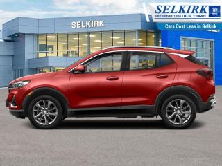 <b>Low Mileage, LED Lights,  Leather Seats,  Premium Audio,  Heated Steering Wheel,  Climate Control!</b><br> <br>    This Buick Encore GX is ready for wherever life takes you. This  2023 Buick Encore GX is fresh on our lot in Selkirk. <br> <br>This intelligently engineered Encore GX is ready to hit the road with versatile seating and cargo, stunning style, and an adventurous spirit. This SUV can fit your life, fit into your life, and help you find where you fit in all in one drive. With efficient power delivery and an engaging infotainment system, even the longest trips are made fun. For the evolution of the luxury family SUV, look no further than this Buick Encore GX.This low mileage  SUV has just 12,448 kms. Its  cinnabar metallic in colour  . It has a 9 speed automatic transmission and is powered by a  155HP 1.3L 3 Cylinder Engine. <br> <br> Our Encore GXs trim level is Essence. This Essence Encore GX lets you ride in the lap of luxury with leather trimmed seats. Additional features this Essence trim brings include LED lights, memory settings, a hands free power liftgate, and dual zone automatic climate control. This Buick Encore GX can fit more than you and your family, it can fit in your life with an amazing safety suite that includes automatic emergency braking, front pedestrian braking, forward collision alert, following distance indicator, lane keep assist, Teen Driver, and a rearview camera. Elevate your drive with the Buick Infotainment System featuring a multi-touch display, Apple Carplay, Android Auto, Bluetooth, SiriusXM, wi-fi, and wireless connectivity. This Encore GX makes every drive easier with remote keyless entry, fog lamps, IntelliBeam automatic high beams, and the Buick exclusive QuietTuning system for an ultra quiet cabin. This vehicle has been upgraded with the following features: Led Lights,  Leather Seats,  Premium Audio,  Heated Steering Wheel,  Climate Control,  Power Liftgate,  Aluminum Wheels. <br> <br>To apply right now for financing use this link : <a href=https://www.selkirkchevrolet.com/pre-qualify-for-financing/ target=_blank>https://www.selkirkchevrolet.com/pre-qualify-for-financing/</a><br><br> <br/><br>Selkirk Chevrolet Buick GMC Ltd carries an impressive selection of new and pre-owned cars, crossovers and SUVs. No matter what vehicle you might have in mind, weve got the perfect fit for you. If youre looking to lease your next vehicle or finance it, we have competitive specials for you. We also have an extensive collection of quality pre-owned and certified vehicles at affordable prices. Winnipeg GMC, Chevrolet and Buick shoppers can visit us in Selkirk for all their automotive needs today! We are located at 1010 MANITOBA AVE SELKIRK, MB R1A 3T7 or via phone at 204-482-1010.<br> Come by and check out our fleet of 80+ used cars and trucks and 190+ new cars and trucks for sale in Selkirk.  o~o