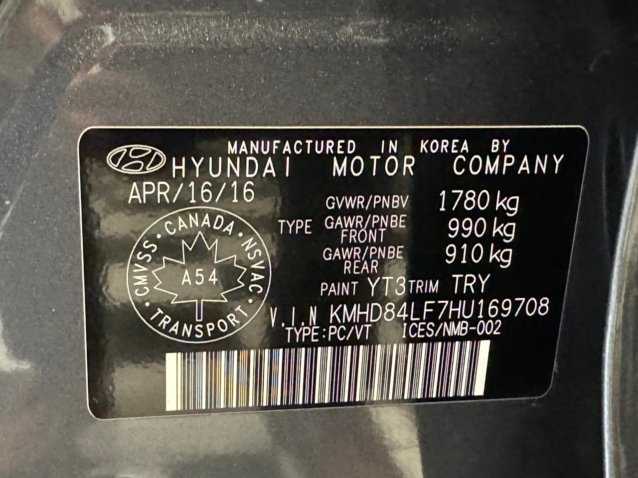 2017 Hyundai Elantra GL+Camera+Heated Steering+Blind Spot+CLEAN CARFAX Photo104