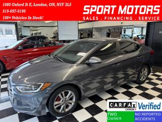 Used 2017 Hyundai Elantra GL+Camera+Heated Steering+Blind Spot+CLEAN CARFAX for sale in London, ON