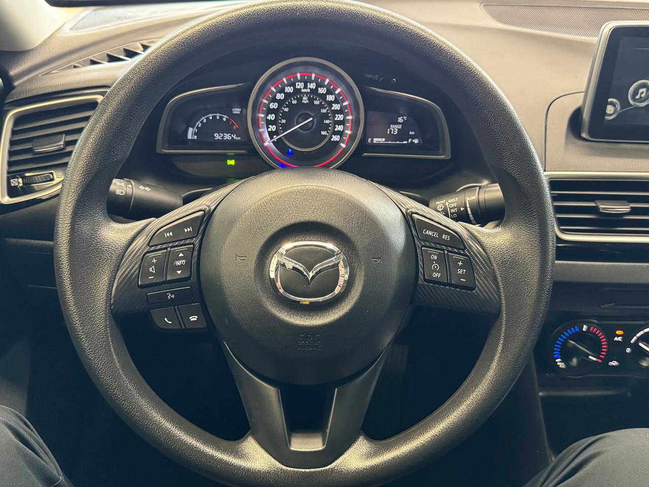 2016 Mazda MAZDA3 GX+A/C+Camera+New Tires+New Brakes+CLEAN CARFAX - Photo #9