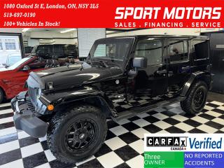 Used 2017 Jeep Wrangler Unlimited Sahara 4WD+New Tires+Alloys+AccidentFree for sale in London, ON
