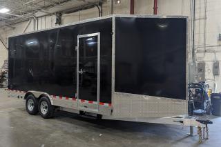 New 2024 Canadian Trailer Company 8.5X18 V-Nose Cargo Trailer Aluminum Tandem Axle for sale in Guelph, ON