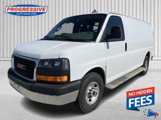 <b>Low Mileage, 4G LTE,  Easy Clean Floors,  Rear Vision Camera,  Power Windows,  Power Doors!</b><br> <br>    The GMC Savana Cargo Van is perfectly equipped for a confident driving experience. This  2019 GMC Savana Cargo Van is for sale today. <br> <br>This GMC Savana Cargo rides on a full-size van chassis with two seats and an expansive cargo area. If you want the capability of a truck, but need the cargo space provided by van, this GMC Savana is perfect fit for you. You can haul big payloads and or customize this Savana to perfectly fit for your business needs.This low mileage  van has just 43,259 kms. Its  white in colour  . It has a 6 speed automatic transmission and is powered by a  341HP 6.0L 8 Cylinder Engine.  It may have some remaining factory warranty, please check with dealer for details. <br> <br> Our Savana Cargo Vans trim level is 1WT. This multi purpose cargo van includes 4G LTE capability, a large passenger-side door, air conditioning, power windows and door locks, 6 built-in tie down anchors in the cargo area, vinyl surfaces to make it easier to clean, a 120 volt power outlet, a rear view camera, LED interior cargo lights, Stabilitrak and Tow Haul mode to change the transmission and engine settings when youre hauling a heavy load. This vehicle has been upgraded with the following features: 4g Lte,  Easy Clean Floors,  Rear Vision Camera,  Power Windows,  Power Doors,  Siriusxm,  Cargo Management. <br> <br>To apply right now for financing use this link : <a href=https://www.progressiveautosales.com/credit-application/ target=_blank>https://www.progressiveautosales.com/credit-application/</a><br><br> <br/><br><br> Progressive Auto Sales provides you with the all the tools you need to find and purchase a used vehicle that meets your needs and exceeds your expectations. Our Sarnia used car dealership carries a wide range of makes and models for exceptionally low prices due to our extensive network of Canadian, Ontario and Sarnia used car dealerships, leasing companies and auction groups. </br>

<br> Our dealership wouldnt be where we are today without the great people in Sarnia and surrounding areas. If you have any questions about our services, please feel free to ask any one of our staff. If you want to visit our dealership, you can also find our hours of operation and location information on our Contact page. </br> o~o