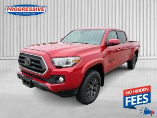 <b>Low Mileage!</b><br> <br>    With its sculpted, athletic lines and premium interior accents, theres no other truck as capable of turning heads, as it is of moving mountains. This  2022 Toyota Tacoma is for sale today. <br> <br>This Toyota Tacoma is what happens when a 50+ year legacy of toughness meets a whole lot of modern tech and combines it all into one unstoppable package. Theres also more to this impressive machine than just its aggressive good looks. Inside youll find superior comfort and technology to keep you feeling refreshed during those hard-charging expeditions and its advanced off-road suspension makes sure you get home in one piece. If you find yourself ready for a truck that can actually keep up with your on the go lifestyle, then this Tacoma is a great place to start.This low mileage  Crew Cab 4X4 pickup  has just 12,220 kms. Its  red in colour  . It has a 6 speed automatic transmission and is powered by a  278HP 3.5L V6 Cylinder Engine. <br> <br>To apply right now for financing use this link : <a href=https://www.progressiveautosales.com/credit-application/ target=_blank>https://www.progressiveautosales.com/credit-application/</a><br><br> <br/><br><br> Progressive Auto Sales provides you with the all the tools you need to find and purchase a used vehicle that meets your needs and exceeds your expectations. Our Sarnia used car dealership carries a wide range of makes and models for exceptionally low prices due to our extensive network of Canadian, Ontario and Sarnia used car dealerships, leasing companies and auction groups. </br>

<br> Our dealership wouldnt be where we are today without the great people in Sarnia and surrounding areas. If you have any questions about our services, please feel free to ask any one of our staff. If you want to visit our dealership, you can also find our hours of operation and location information on our Contact page. </br> o~o