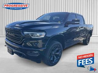 <b>Low Mileage, Cooled Seats,  Leather Seats,  Power Running Boards,  Premium Audio,  Navigation!</b><br> <br>    Work, play, and adventure are what the 2022 Ram 1500 was designed to do. This  2022 Ram 1500 is for sale today. <br> <br>The 2022 Ram 1500 does more than dominate the North American truck scene, it redefines. The Ram 1500 delivers power and performance everywhere you need it, with a tech-forward cabin that is all about comfort and convenience. Loaded with best-in-class features, its easy to see why the Ram 1500 is so popular. With the most towing and hauling capability in a Ram 1500, as well as improved efficiency and exceptional capability, this truck has the grit to take on any task. This low mileage  Crew Cab 4X4 pickup  has just 18,183 kms. Its  black in colour  . It has a 8 speed automatic transmission and is powered by a  395HP 5.7L 8 Cylinder Engine. <br> <br> Our 1500s trim level is Limited. Upgrading to this ultra premium Ram 1500 Limited is an excellent choice as it comes fully loaded with active-level air suspension, full-leather heated and cooled seats, power running boards, exclusive aluminum wheels, chrome exterior accents, premium LED headlights, a leather heated steering wheel, and a huge 12 inch Uconnect touchscreen that is bundled with navigation, Apple CarPlay, Android Auto, SiriusXM, and 4G LTE. Additional upscale features include a premium Alpine stereo, power adjustable pedals and front seats, ParkSense sensors, proximity keyless entry, forward collision warning with active braking, a spray-in bed liner, power folding heated mirrors, and a rear step bumper to easily access your pickups cargo area! This vehicle has been upgraded with the following features: Cooled Seats,  Leather Seats,  Power Running Boards,  Premium Audio,  Navigation,  Android Auto,  Apple Carplay. <br> To view the original window sticker for this vehicle view this <a href=http://www.chrysler.com/hostd/windowsticker/getWindowStickerPdf.do?vin=1C6SRFHT0NN436946 target=_blank>http://www.chrysler.com/hostd/windowsticker/getWindowStickerPdf.do?vin=1C6SRFHT0NN436946</a>. <br/><br> <br>To apply right now for financing use this link : <a href=https://www.progressiveautosales.com/credit-application/ target=_blank>https://www.progressiveautosales.com/credit-application/</a><br><br> <br/><br><br> Progressive Auto Sales provides you with the all the tools you need to find and purchase a used vehicle that meets your needs and exceeds your expectations. Our Sarnia used car dealership carries a wide range of makes and models for exceptionally low prices due to our extensive network of Canadian, Ontario and Sarnia used car dealerships, leasing companies and auction groups. </br>

<br> Our dealership wouldnt be where we are today without the great people in Sarnia and surrounding areas. If you have any questions about our services, please feel free to ask any one of our staff. If you want to visit our dealership, you can also find our hours of operation and location information on our Contact page. </br> o~o